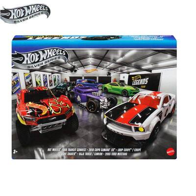 风火轮HotWheel银标礼盒6车福特科迈罗野马传奇之旅汽车文化JLB24