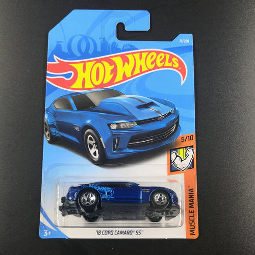 风火轮HotWheels 18 COPO CAMARO SS 雪佛兰SS 蓝 2019-71