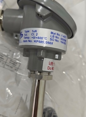 KP品牌温度传感器，Type:1*K 型号KP5852056X，全新现货，