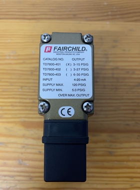 询价！全新 原厂Aalborg 欧宝 锅炉 Fairchild TD7800-401