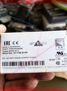 询价!德国 全新 原装 STEGO KTO 011 01146.9