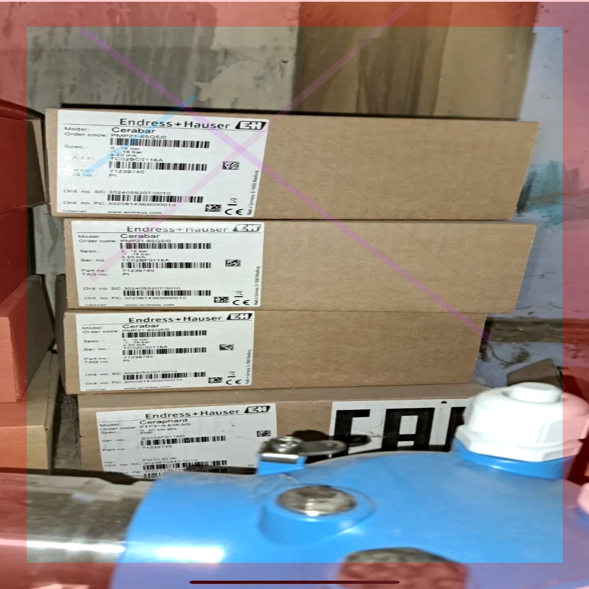 询价!E+H品牌PMP21-65Q5/0Cerabar PTP31