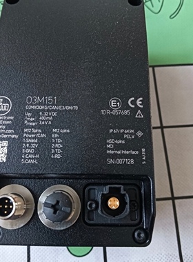 O3M151O3MXOOKG/CAN/E3/GM/70 用于移动车辆和工程机械的3D传感器