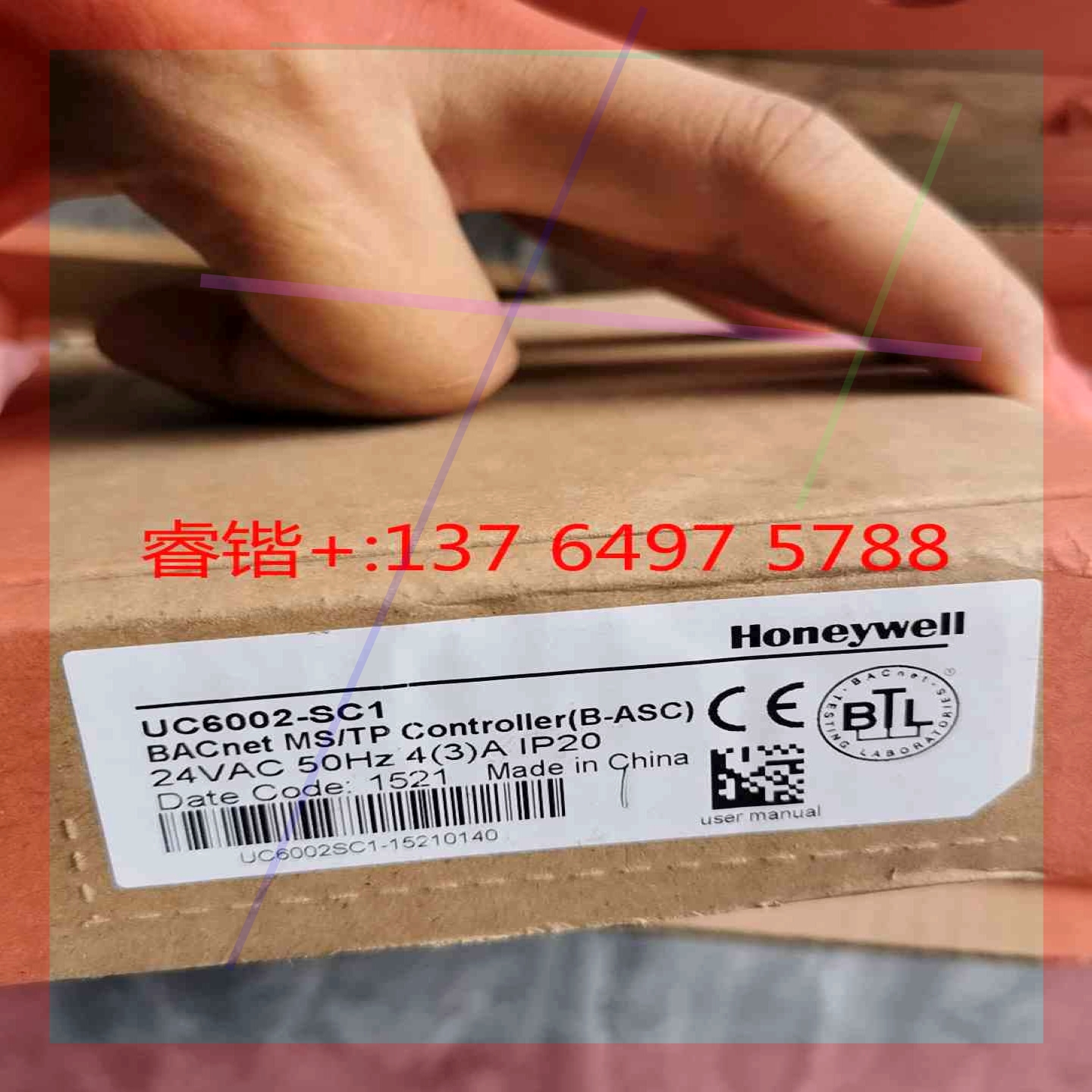 询价!霍尼韦尔DDC控制器.全新带包装.型号UC6002-SC1.
