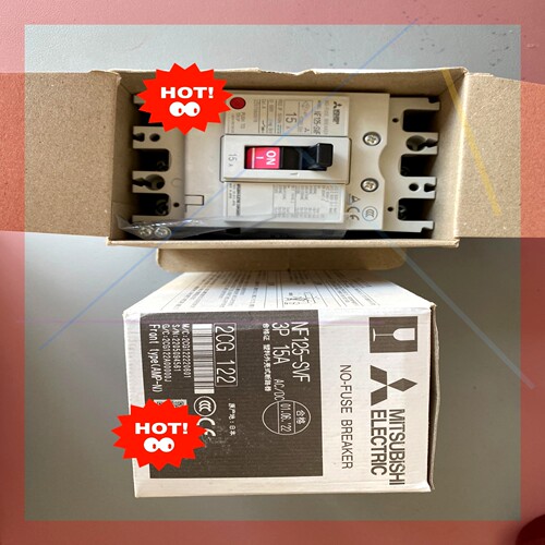 询价!三菱 塑壳断路器空气开关 NF125-SVF.3P 15A