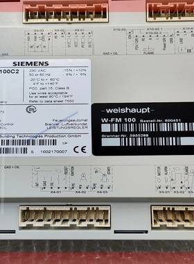 询价!W-FM100控制器,weishaupt控制器600451,