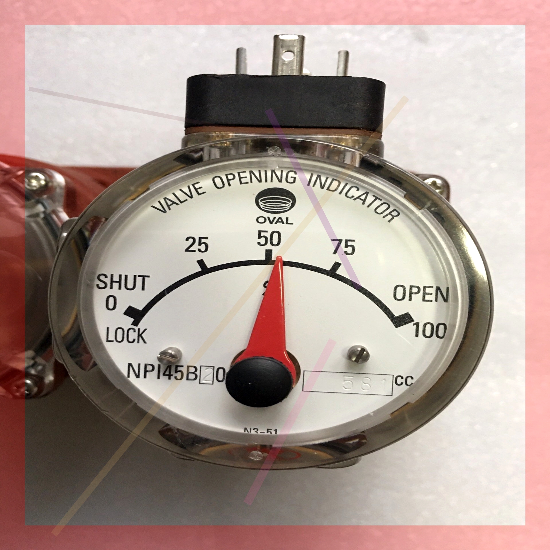 询价!OVAL NPI45B20 581CC 阀位指示器,