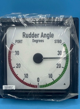 迪夫 DEIF船舶专用舵角RUDER ANGLE 舵角指示仪  XL144 -10—+10