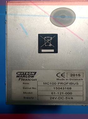 Watson-Marlow Flexicon蠕动泵控制通讯器MC100