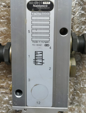 Nabtesco EGCS-422M-C-3 气动控制阀 3710750000