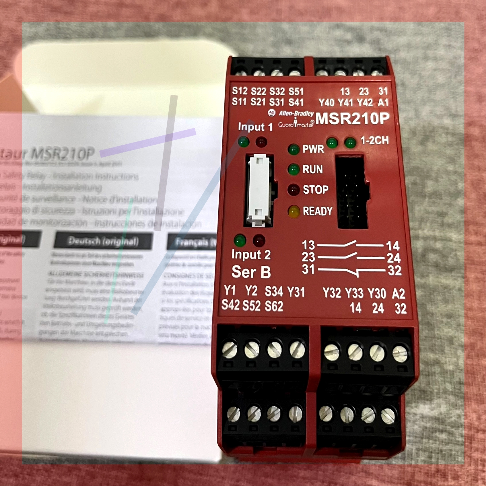 询价!AB安全继电器 MSR210P 440R-H23176