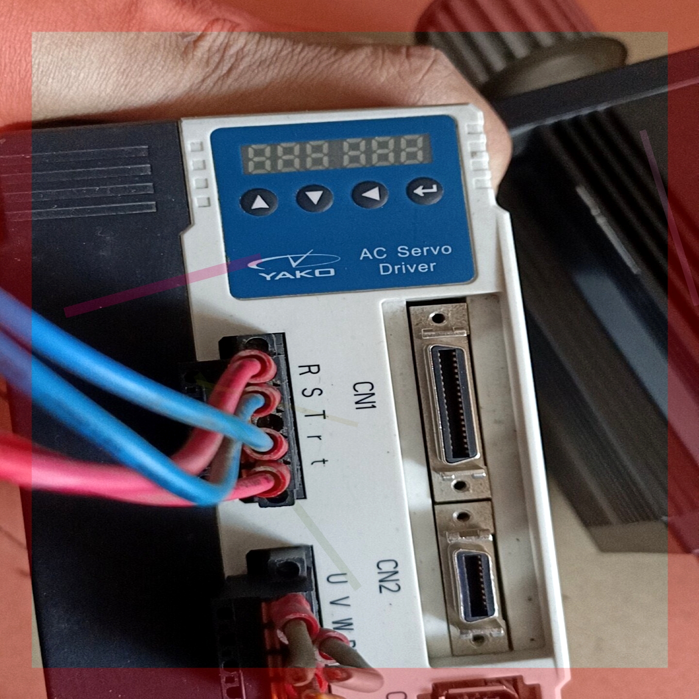询价!原装YAKO研控伺服驱动器 PSDD-12A5D-B5带电机