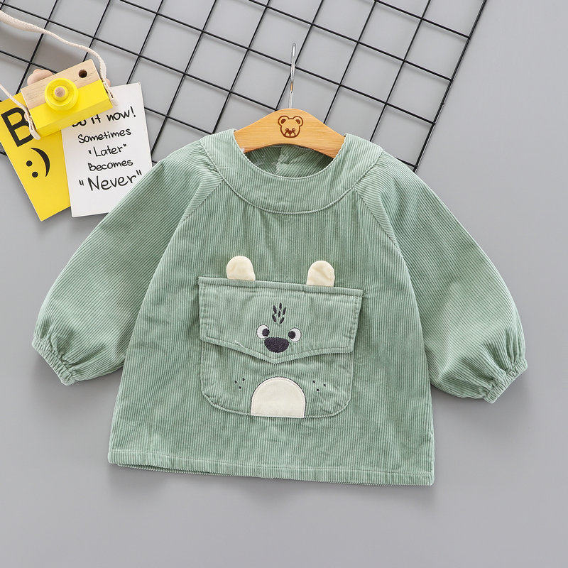 宝宝罩衣吃饭护衣灯芯绒儿童防水围兜1-4岁男女小童围裙反穿衣饭,童装/婴儿装/亲子装,反穿衣/罩衣,淘宝优惠券,粉丝福利购,淘宝优惠卷