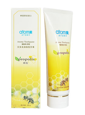 艾多美atom美牙膏牙刷atomy蜂胶峰爱多美蜂蜜