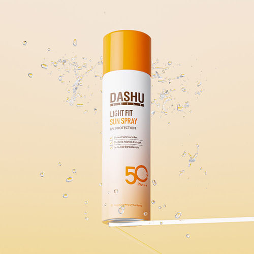DASHU 男士日常轻盈防晒喷雾 150ml SPF 50+ PA+++ 韩国直邮