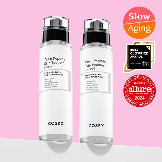 韩国正品直邮oliveyoung代购COSRX6胜肽精华液爽肤水面部修护精华