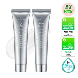 韩国直邮S.NATURE  AQUA SQUALANE角鲨烷舒缓保湿水分面霜套装