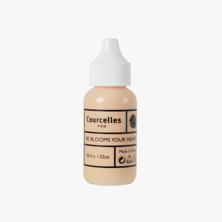 韩国直邮Courcelles保湿遮瑕水润高光粉底液30ML 美容室专用瓶装图片