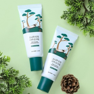 ROUNDLAB柔恩莱松树积雪草防晒霜 5月新品 SPF50+ PA++++韩国直邮