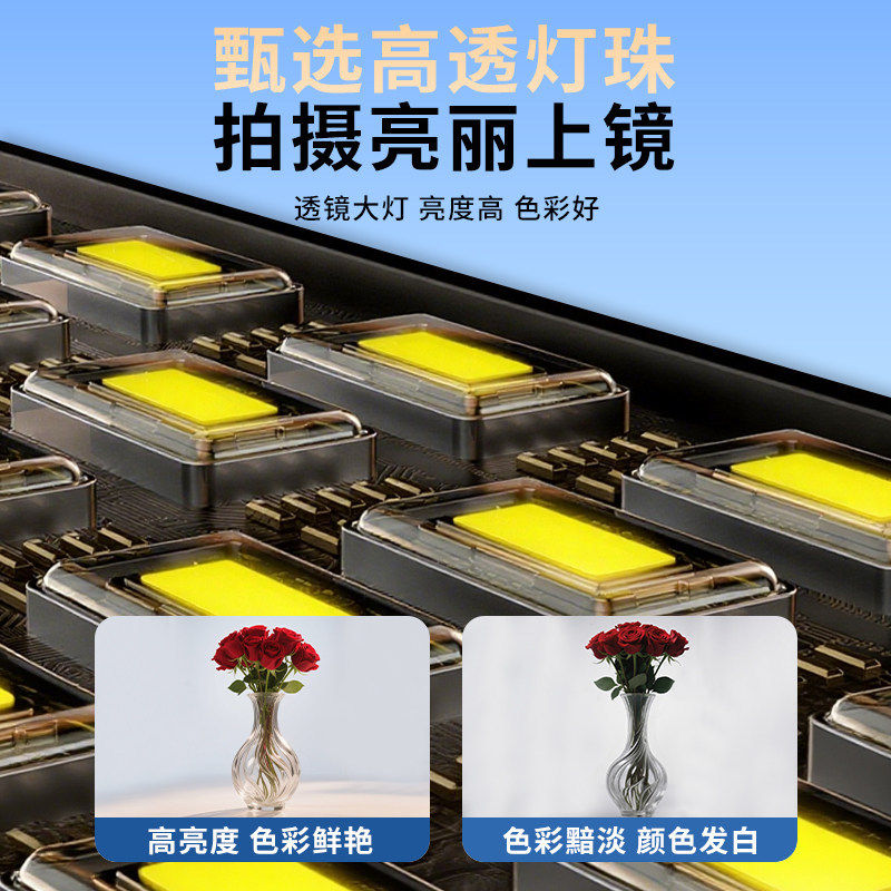 摄影棚小型拍照灯箱静物拍摄道具背景箱折叠led无影棚饰品拍摄台