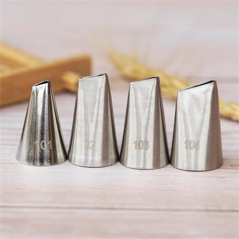 101 102 103 104号不锈钢玫瑰花裱花嘴蛋糕裱花工具花瓣蛋糕装饰|msdalam kategori dapur/memasak Appliances, barbeku/bakeware, perkakas dapur penaik DIY, tips Pastry/menghias gun/piping bag - dari Buy2taobao.com untuk memberikan perkhidmatan ejen Taobao profesional membeli