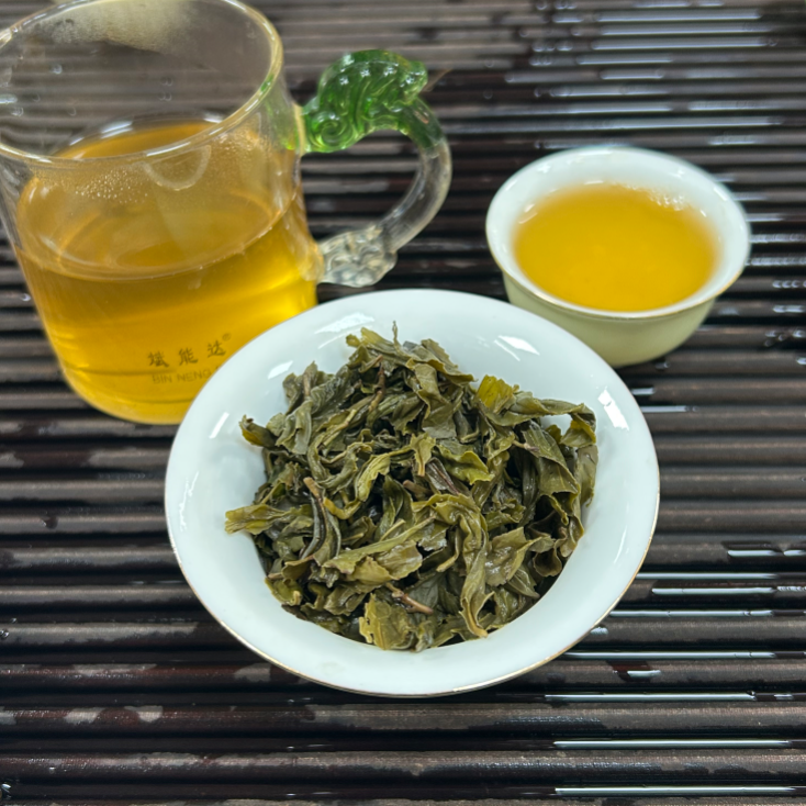 2020丰顺八乡茶明前八乡山绿茶农村陈年老茶头春梅州农家炒茶包邮