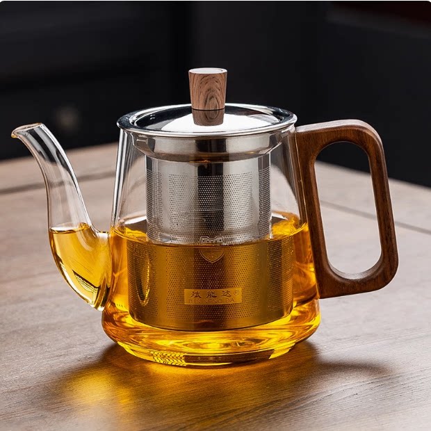 电陶炉专用红茶茶具泡茶器斌能达玻璃茶壶耐热不锈钢内胆包邮
