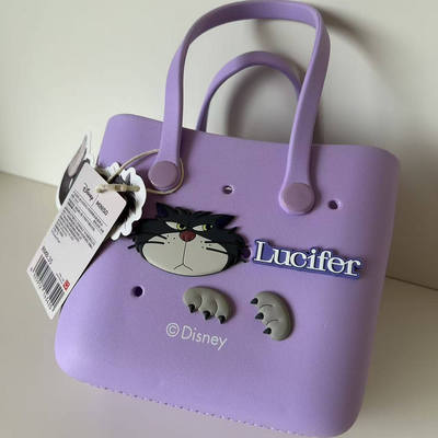 名创优品miniso洞洞包大合集玛丽猫路西法史迪仔草莓熊芭比