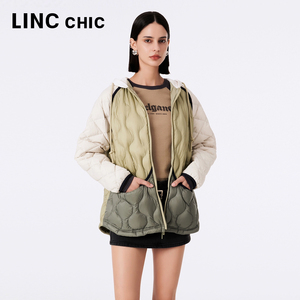 lincchic金羽杰连帽羽绒服