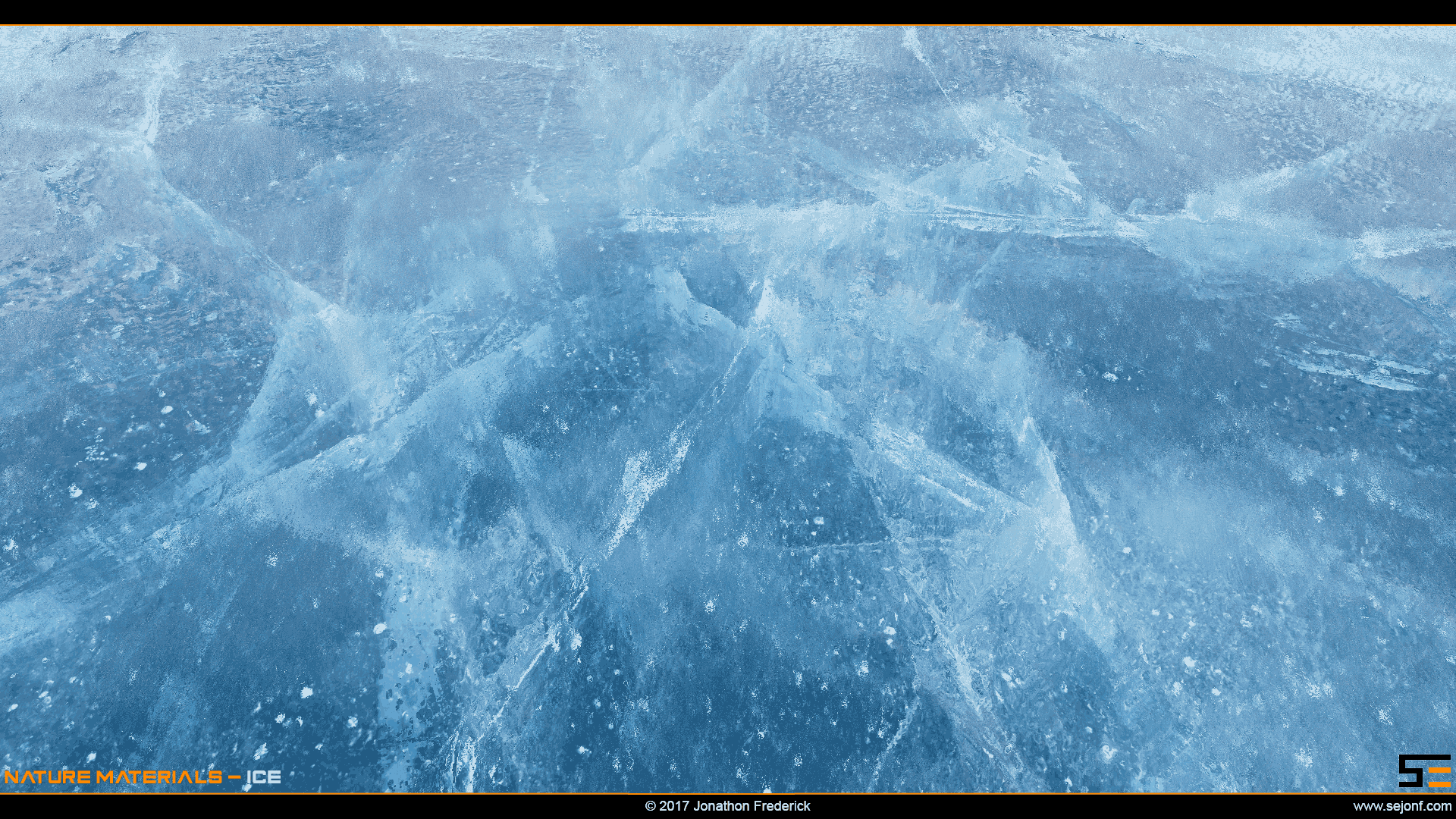 冰面 结冰 材质 冬天 极地 虚幻4 UE4 Nature Materials Ice