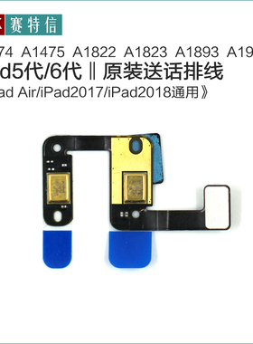 iPad5 6送话排线 A1474 1475 A1822 1823 A1893 1954 air话筒排线