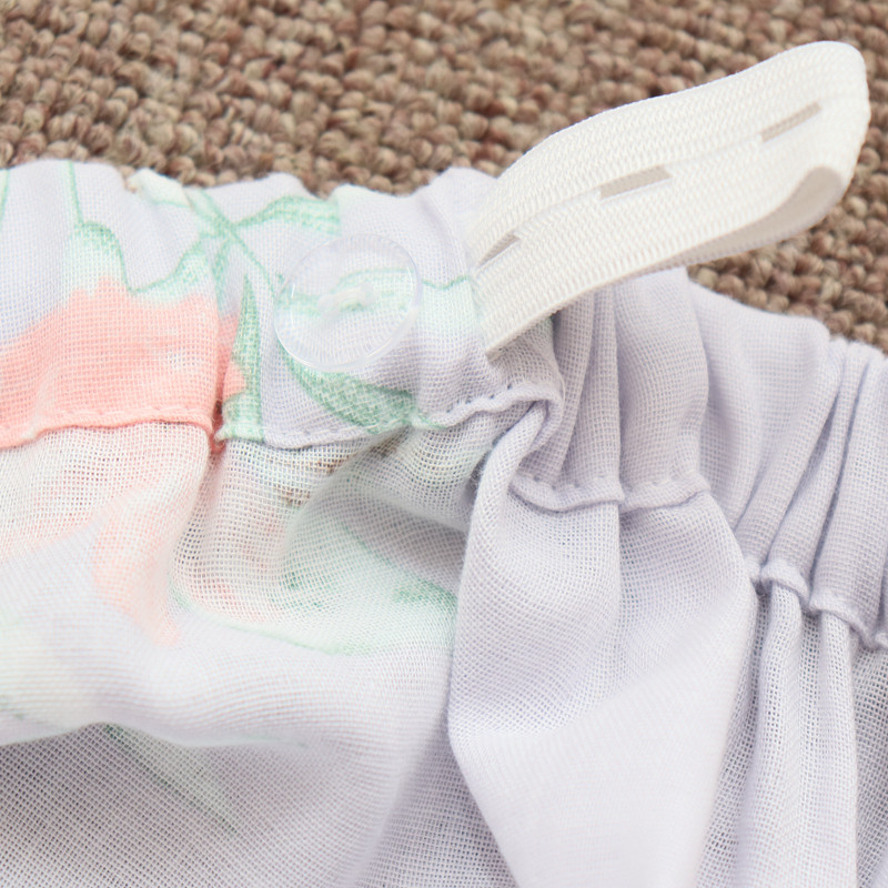 순면 거즈 감금 의류 여름 얇은 산후 모유 수유 의류 긴팔 출산 잠옷 카디건 대형 꽃