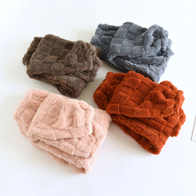 长裤法兰绒睡裤加绒加厚