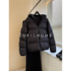 孤ZURICH 连帽鹅绒服羽绒服 青春可爱黑色短款 HOME 高阶轻盈裸感