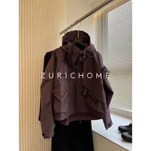 重工重料多口袋户外冲锋衣户外夹克外套 美帅美帅 ZURICH HOME