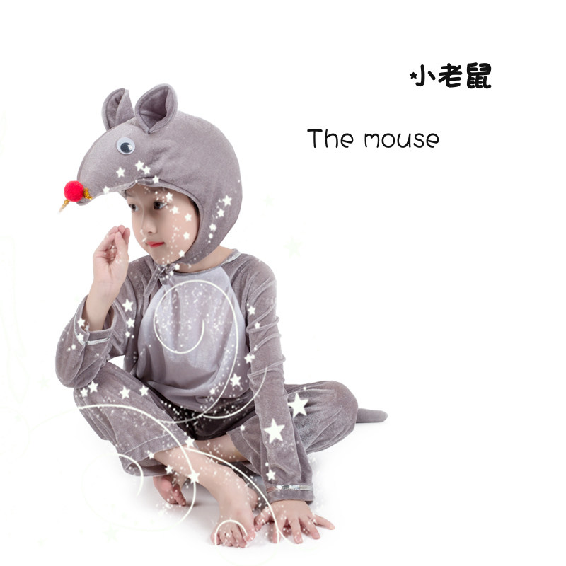 男女童卡通可爱动物舞蹈舞台剧