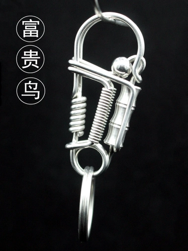 Латунный брелок ручной работы из нержавеющей стали, подвеска, креативные ключи от машины, популярно в интернете, креативный подарок