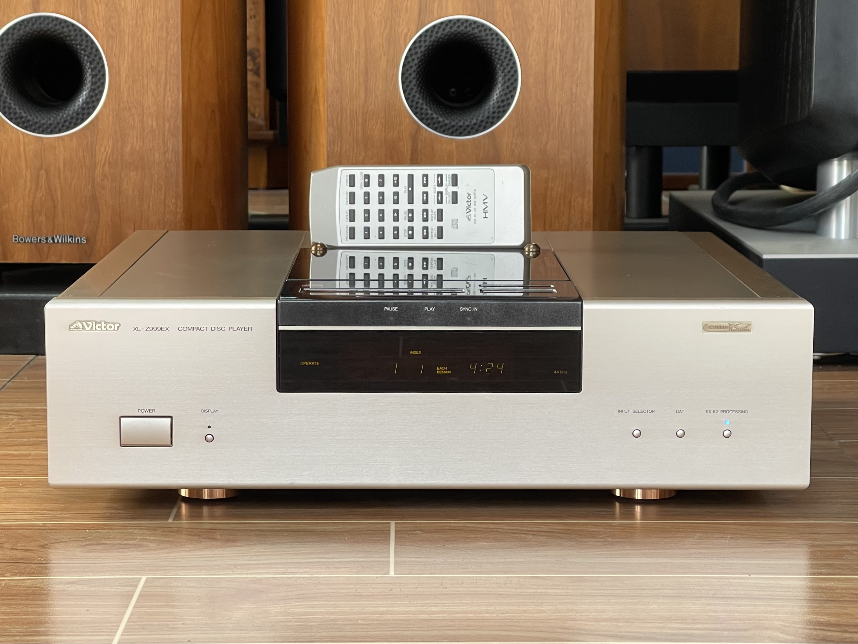 日本Victor/狗仔唛/JVC胜利 XL-Z999EX 加强版高端旗舰CD播放机