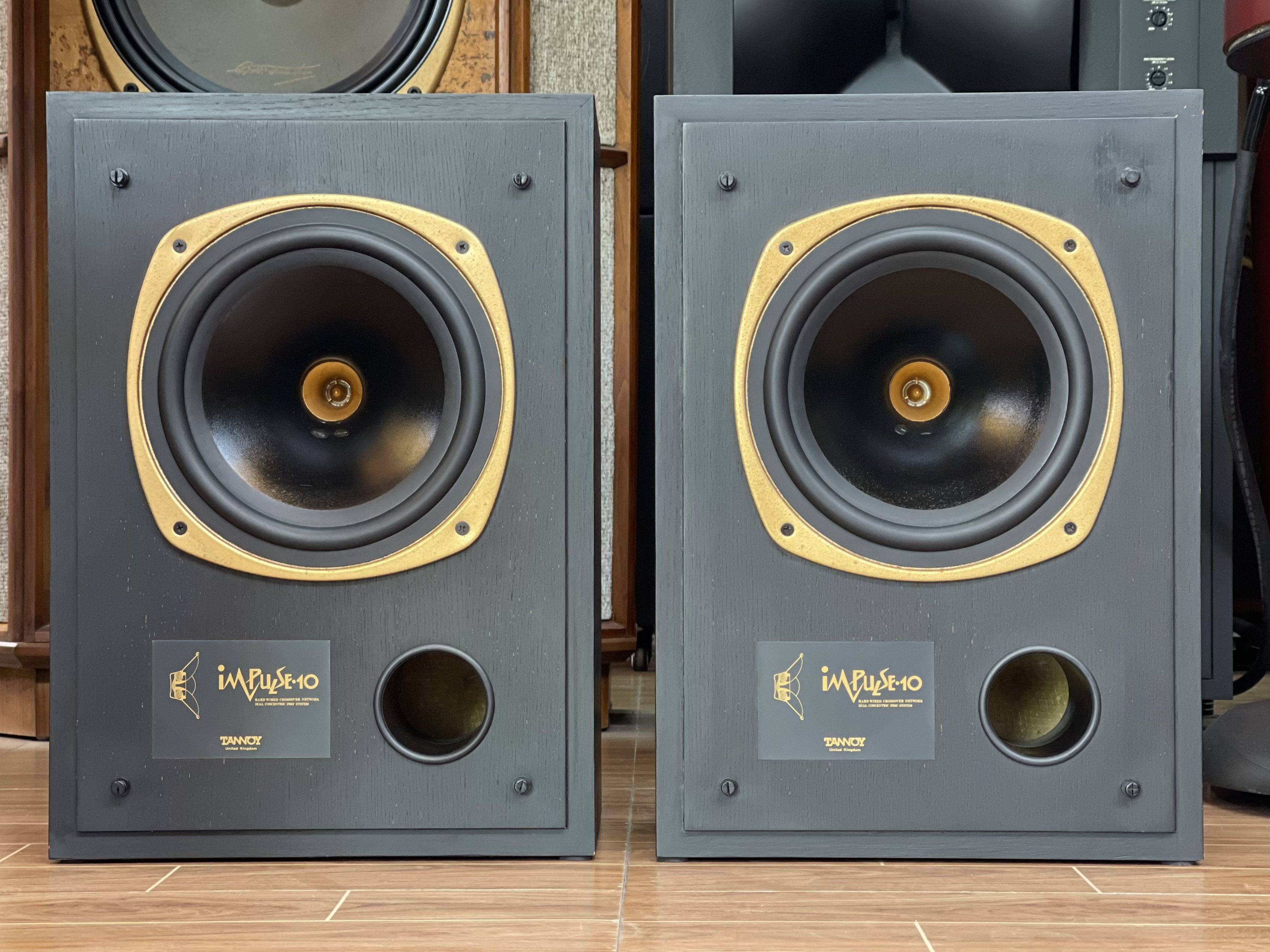 英国tannoy/天朗 impulse-10 一代铭器经典发烧高端同轴监听音箱