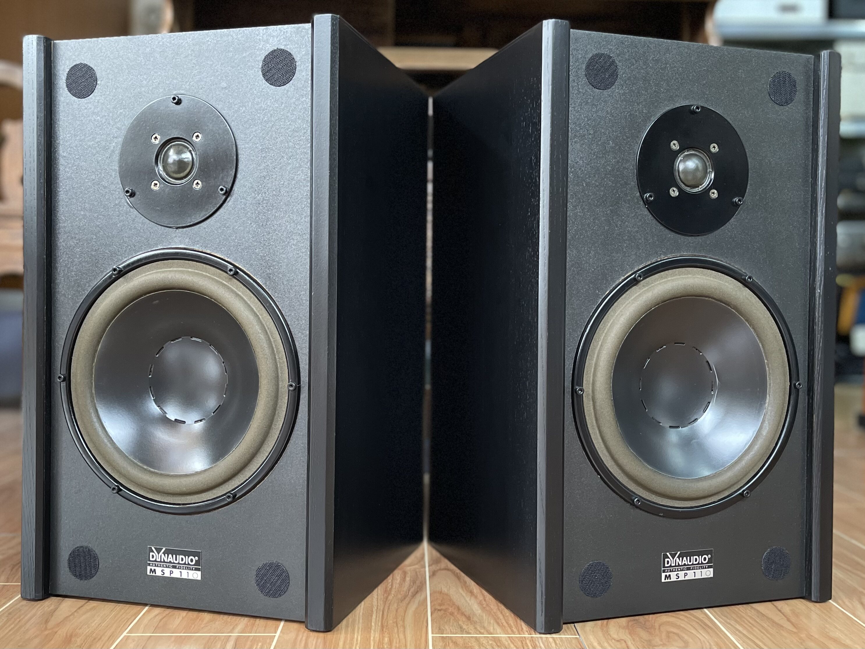 丹麦dynaudio/丹拿 MSP110 经典发烧高端书架音箱第一代黑标版