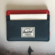 Herschel Supply Charlie 美国正品 oscar 信用卡夹卡包帆布钱包