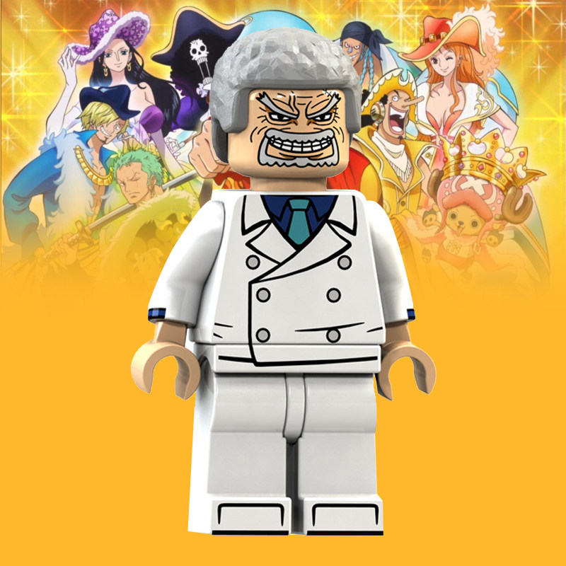 兼容乐高海贼王动画片xp061卡普第三方益智男孩拼装人仔积木玩具