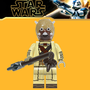 星球大战1963袭击者第三方益智拼装积木人仔男孩子玩具