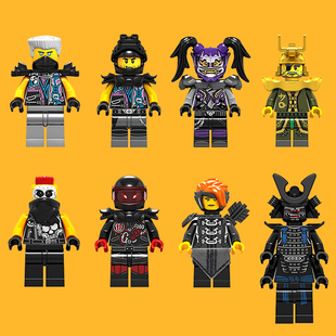 第八季幻影忍者鬼面人加满都大师E先生美佐子积木人仔玩具009-016