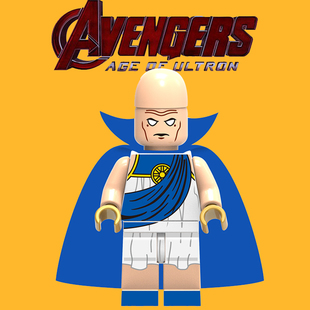 复仇者联盟超级英雄漫威宇宙观察者儿童拼装积木人仔儿童玩具950