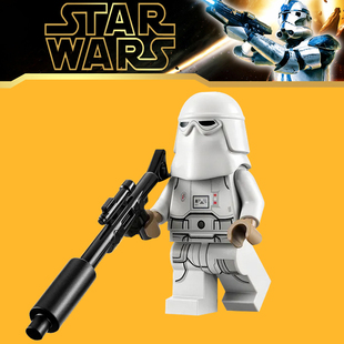 星球大战KM66038雪地兵75320侦察兵SW1178第三方拼装积木人仔玩具