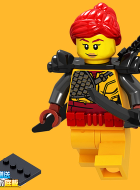 幻影忍者第八季 NJO477 天乐A017天乐第三方儿童人仔拼装积木玩具