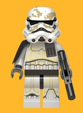 星球大战人仔沙漠暴风兵大战湿背兽sw548 75052益智儿童玩具积木