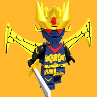动漫万能侠魔神Z二代机器人GXL046第三方拼装积木人仔儿童玩具