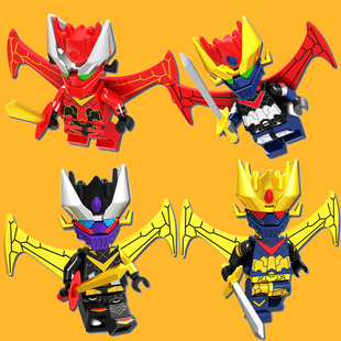 动漫铁甲万能侠魔神Z二代第三方儿童益智拼装积木人仔男孩玩具